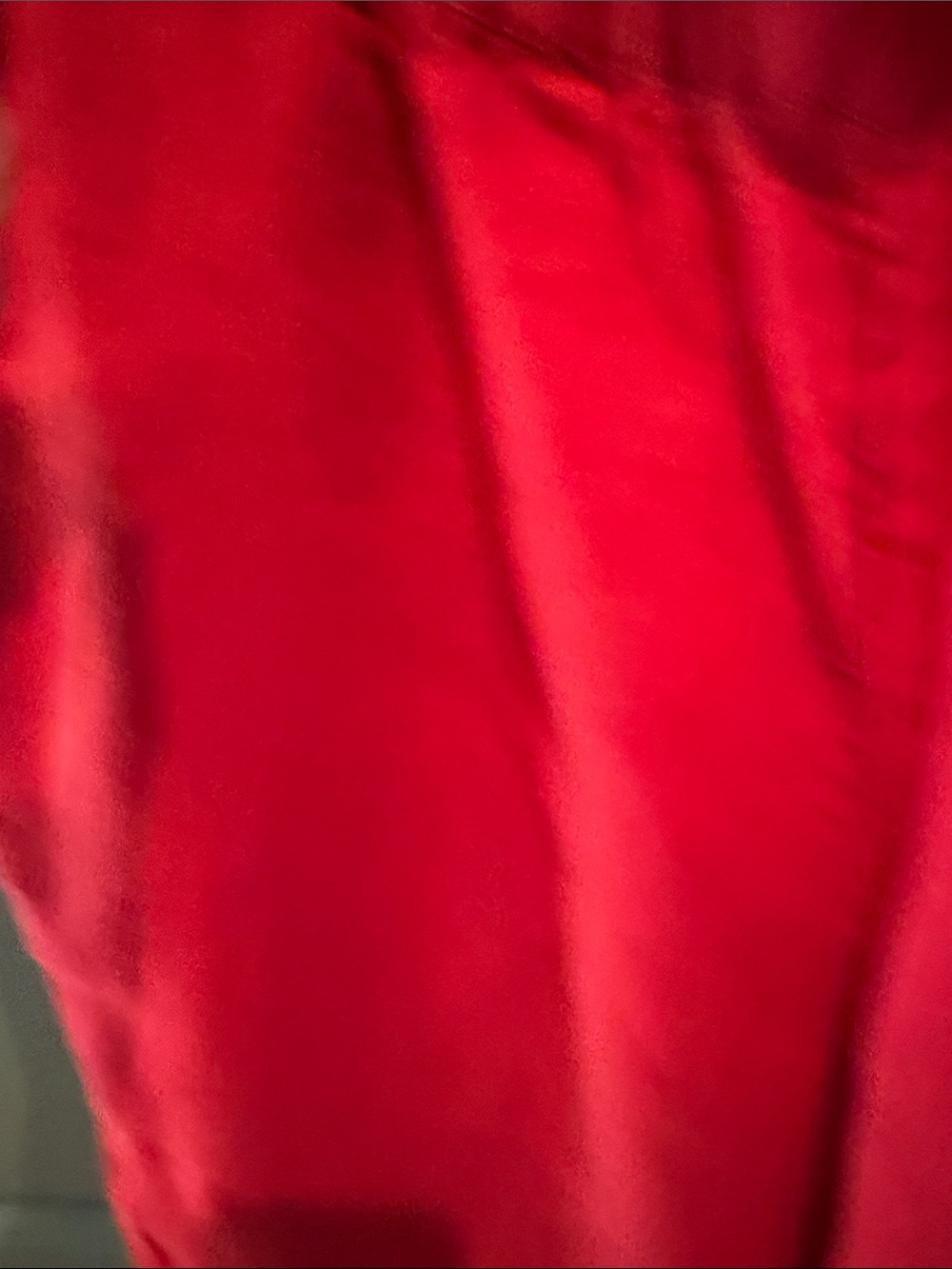 Quince Chili Red European Linen Elastic-Waist Women’s Pants - Picture 3 of 6